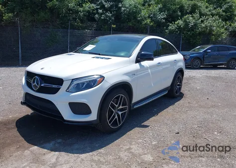 2019 Mercedes-Benz Amg Gle 43 Coupe 4Matic z USA, uszkodzony, nr VIN 4JGED6EB8KA155718